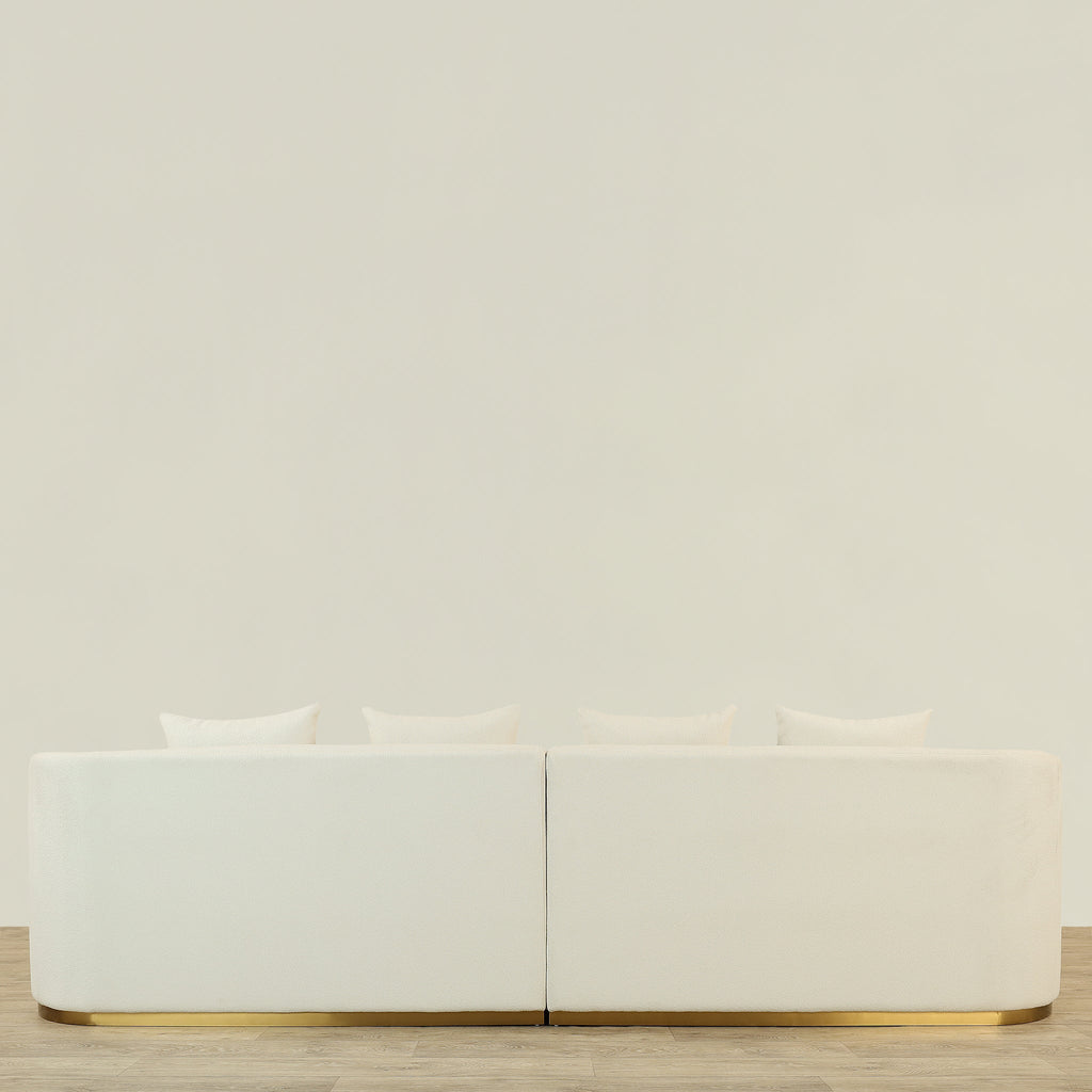 Furniture-Zane - Bouclé<br> Sofa-Bloomr