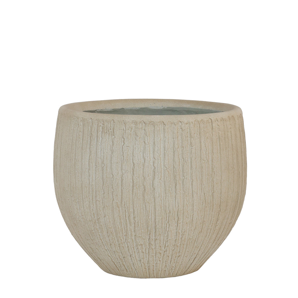 Round Ficonstone Tree Pot