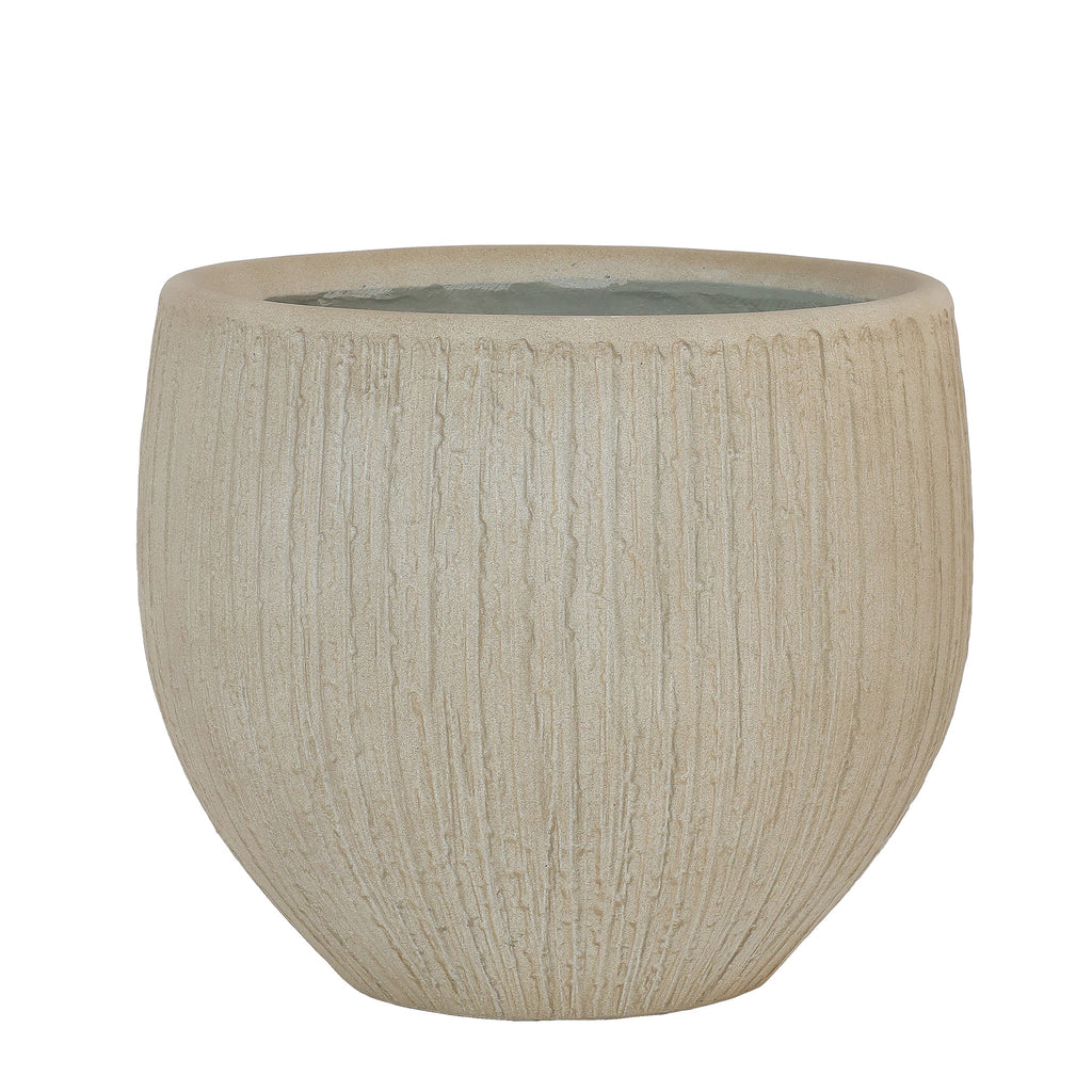 Round Ficonstone Tree Pot