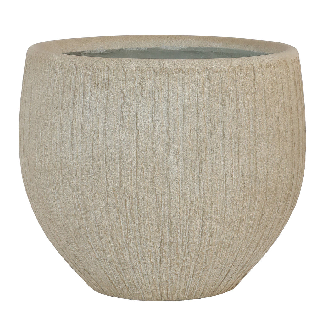 Round Ficonstone Tree Pot