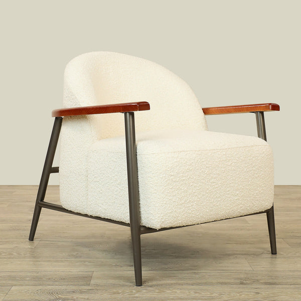 Eady - Bouclé <br> Armchair Lounge Chair