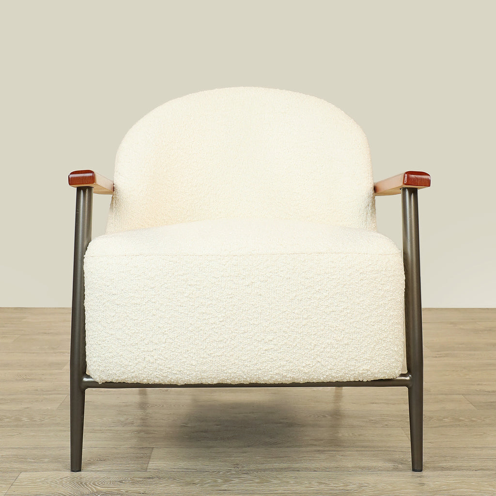 Eady - Bouclé <br> Armchair Lounge Chair