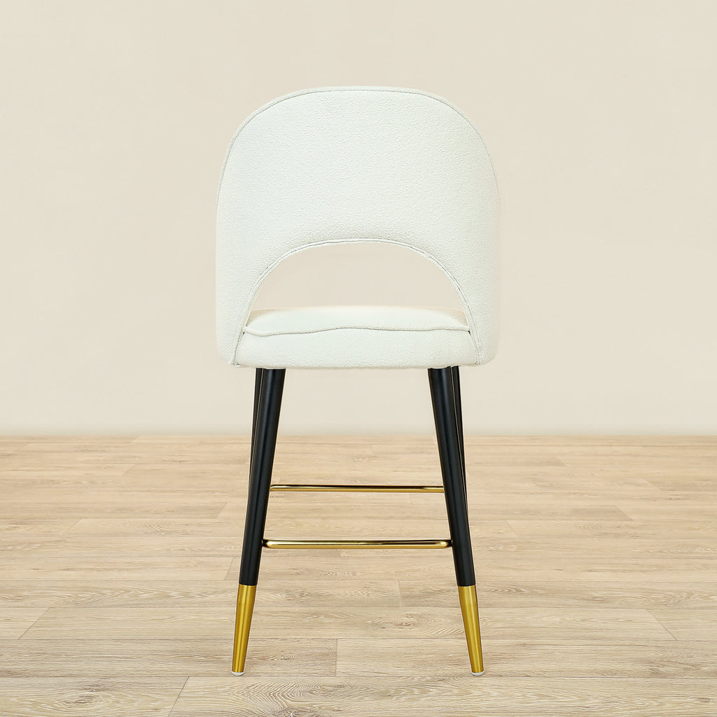 Massena - Bouclé Counter Stool