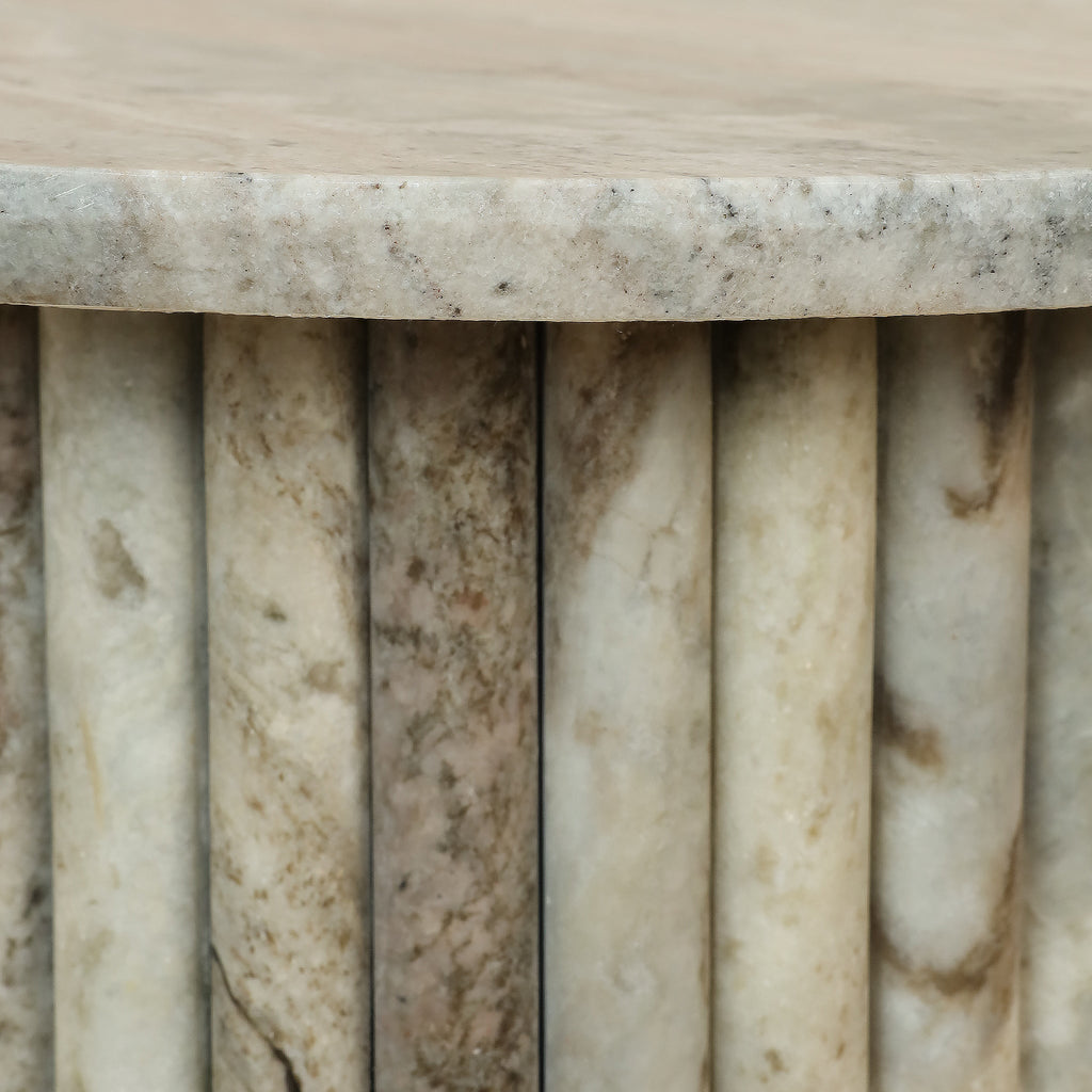 Detti  <br>Marble Side Table