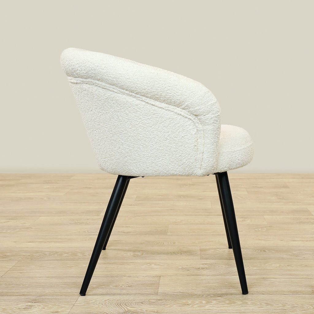 Pedro - Bouclé <br>Dining Chair