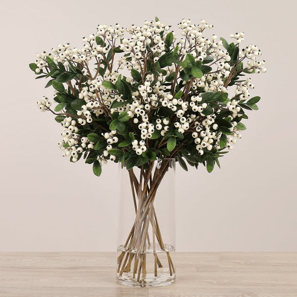 Berry Arrangement in Glass Vase