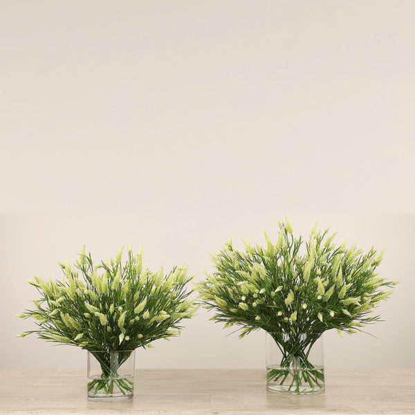 Trifolium Angustifolium Arrangement in Glass Vase