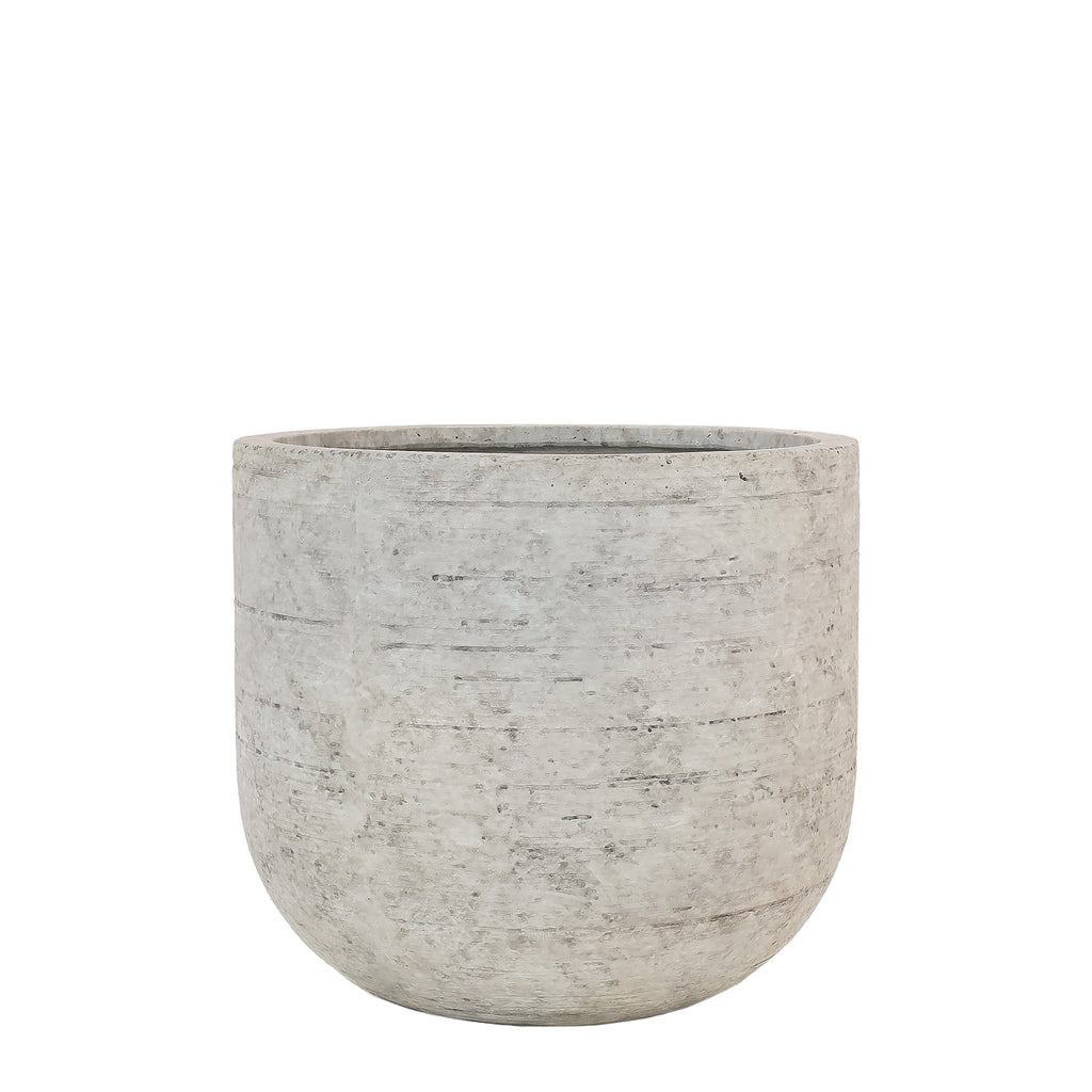 Round Ficonstone Pot