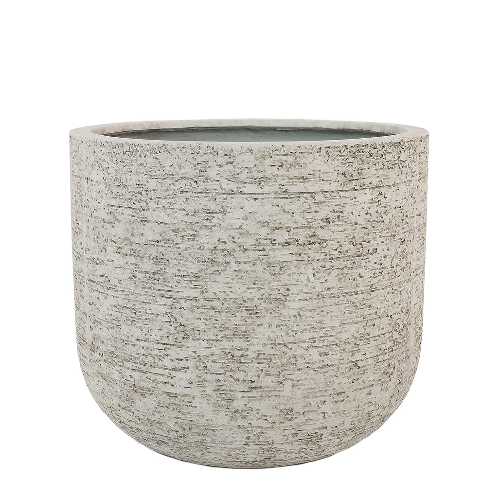 Round Ficonstone Pot