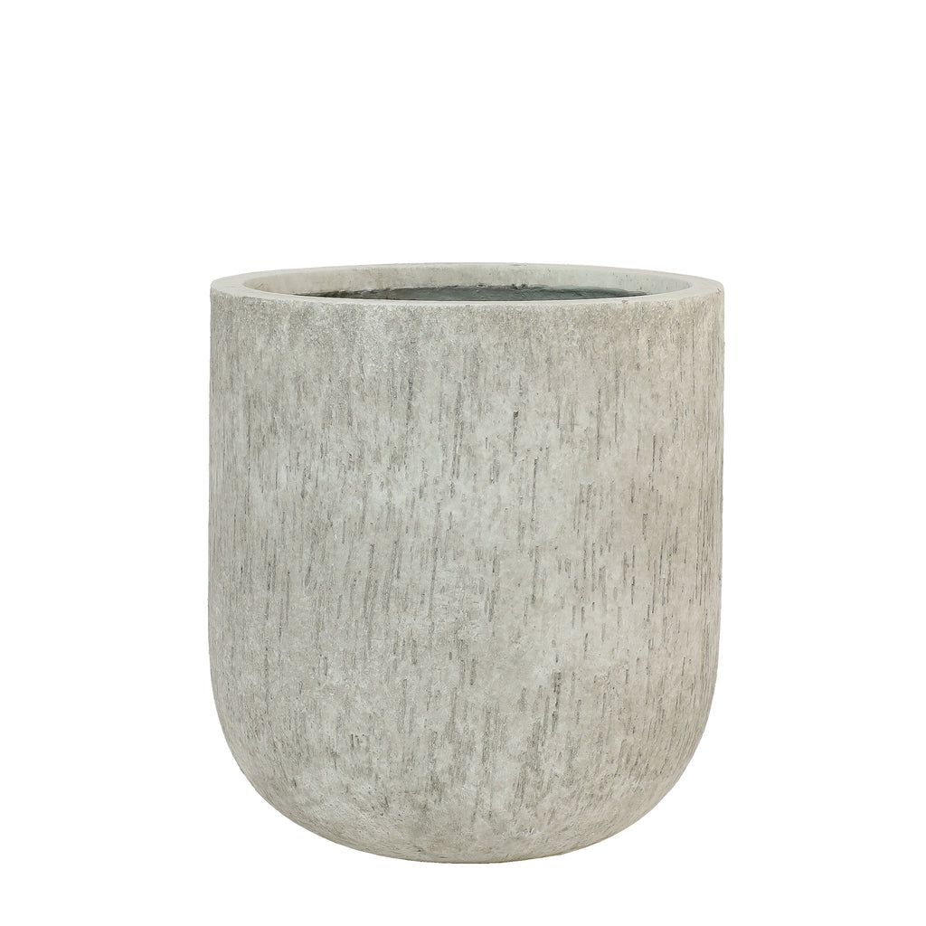 Round Ficonstone Tree Pot