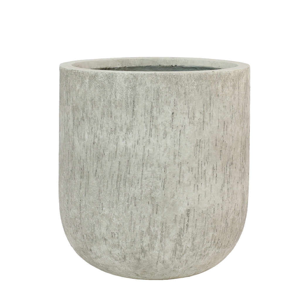 Round Ficonstone Tree Pot