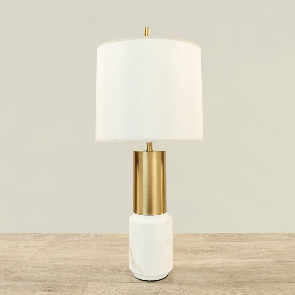 Lamps-Marble Table Lamp-Bloomr