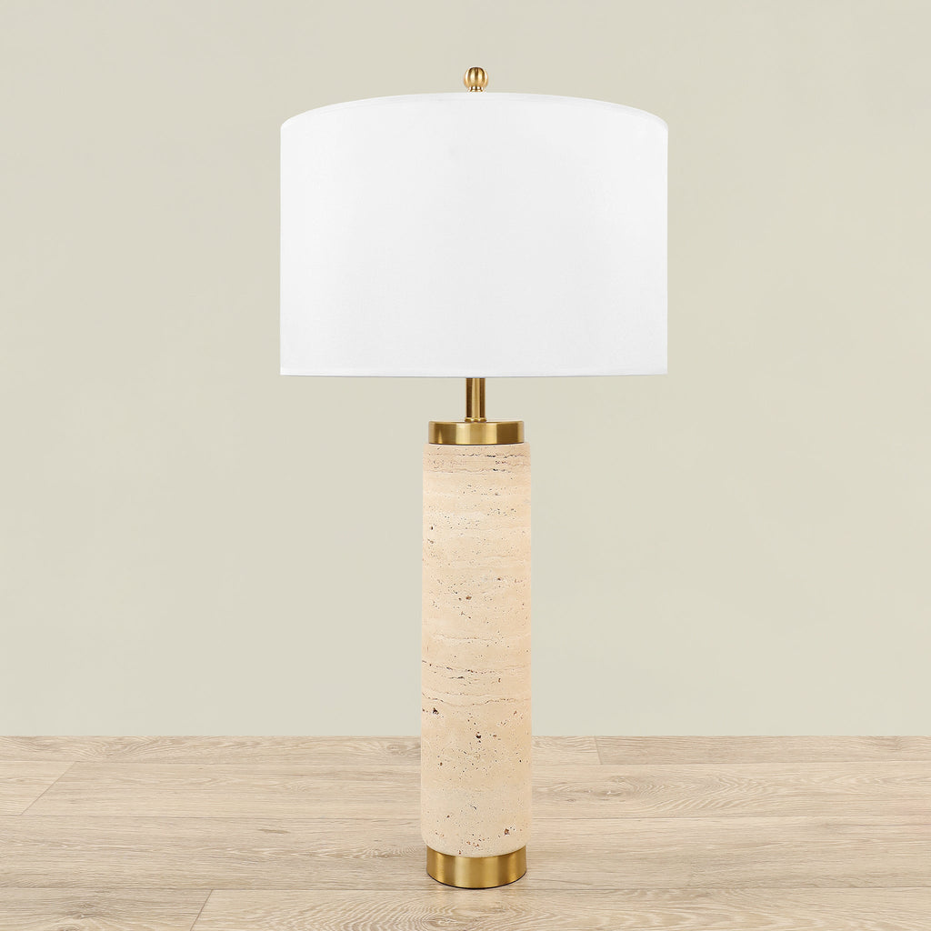 Lamps-Marble Table Lamp-Bloomr