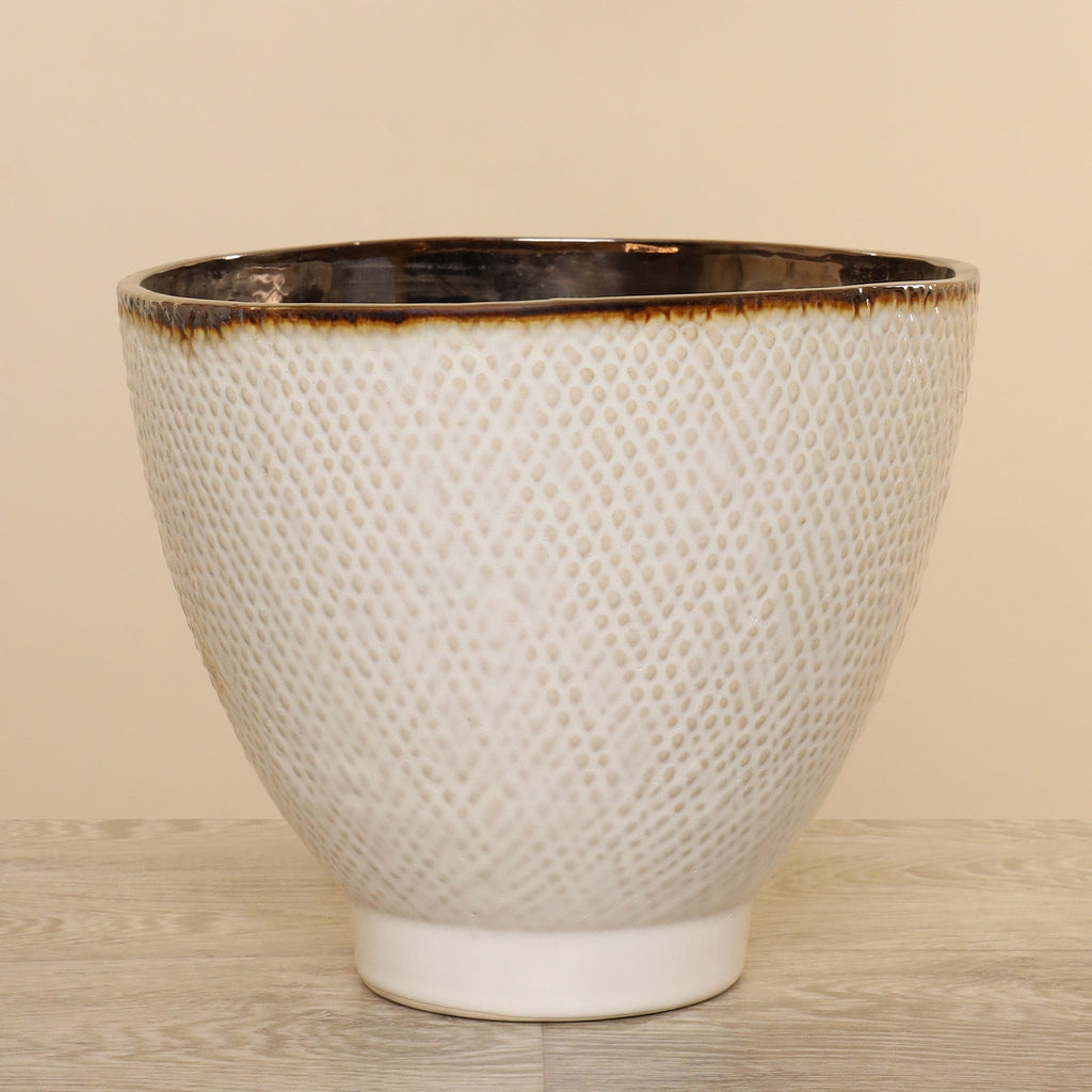 Round Ceramic Pot - Bloomr