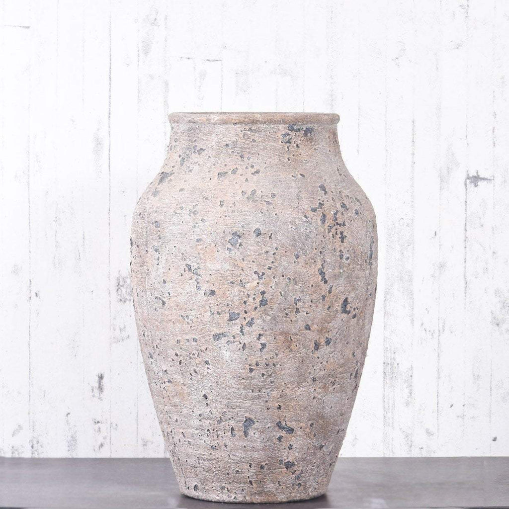 Round Cement Pot - Bloomr