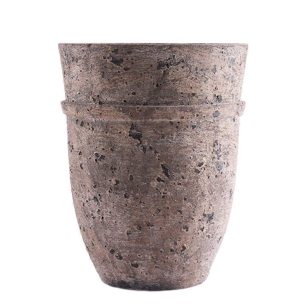 Round Cement Pot - Bloomr