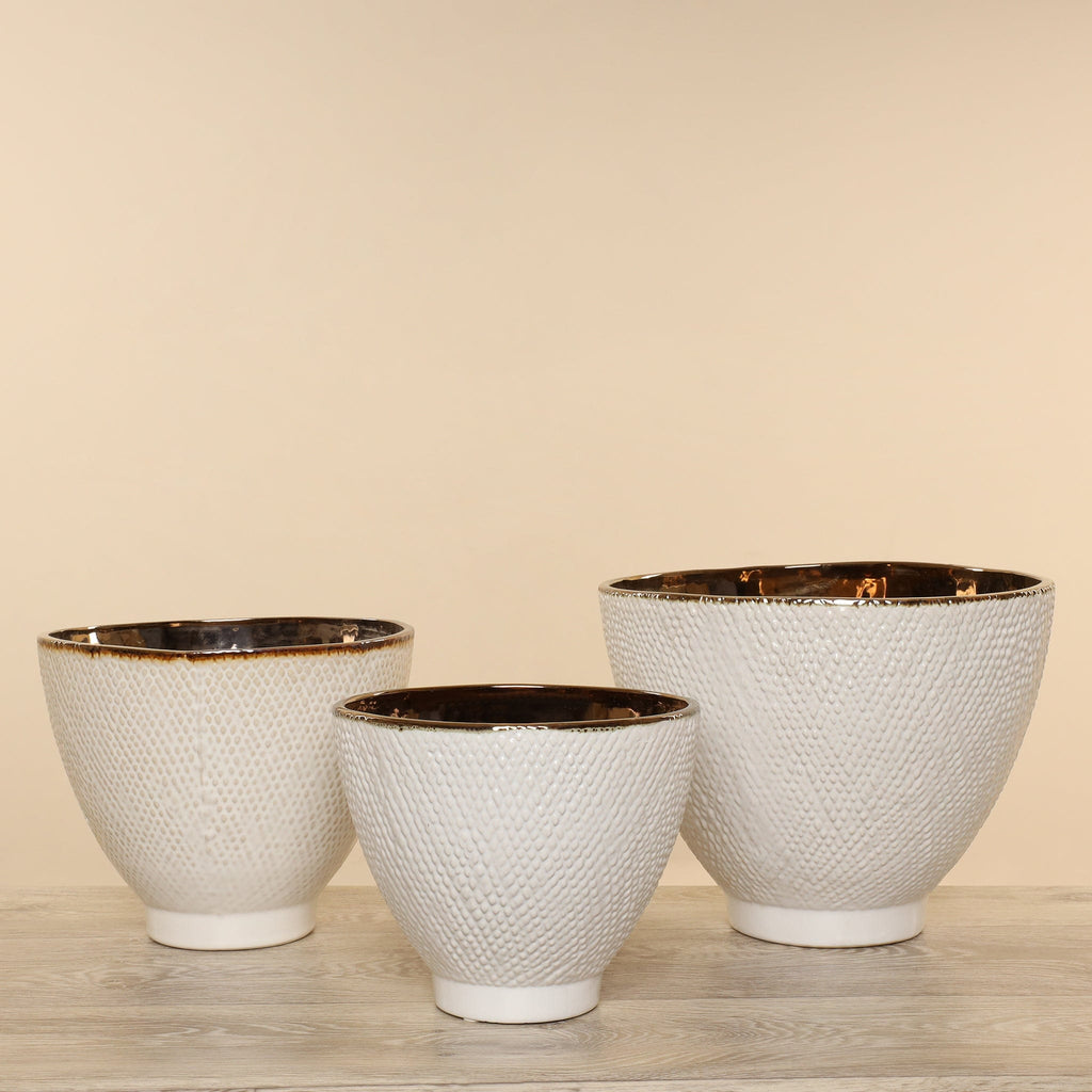 Round Ceramic Pot - Bloomr