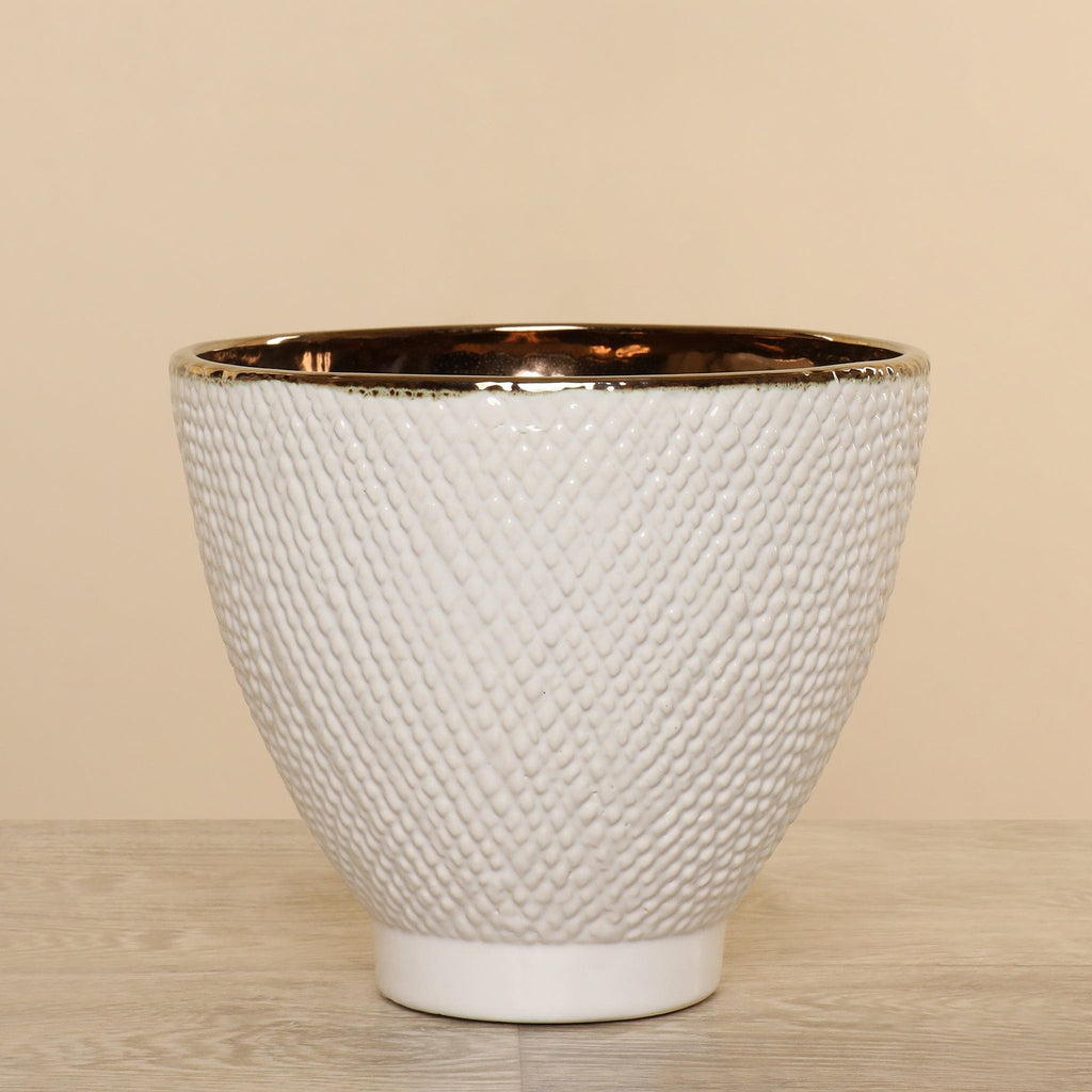 Round Ceramic Pot - Bloomr