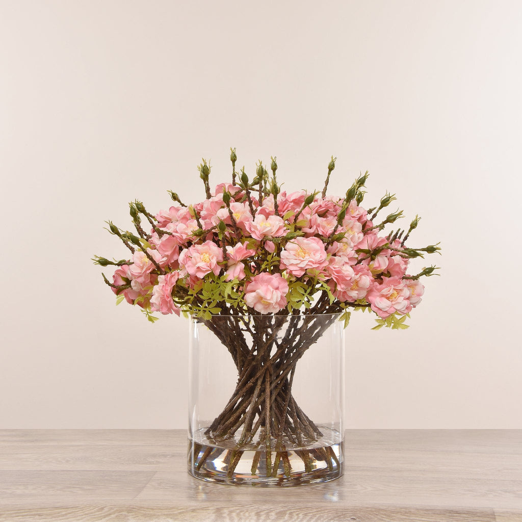 Artificial Wild Rose Arrangement - Bloomr