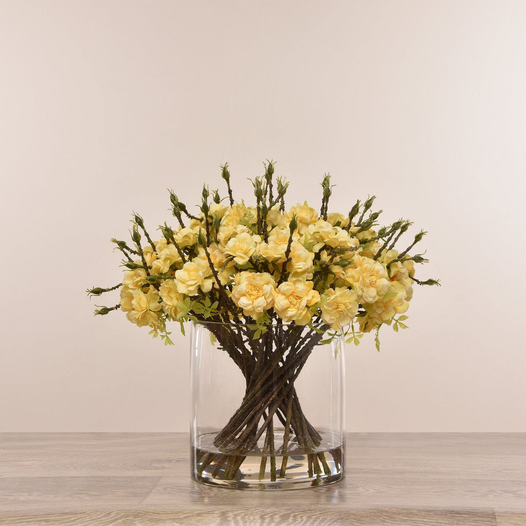 Artificial Wild Rose Arrangement - Bloomr