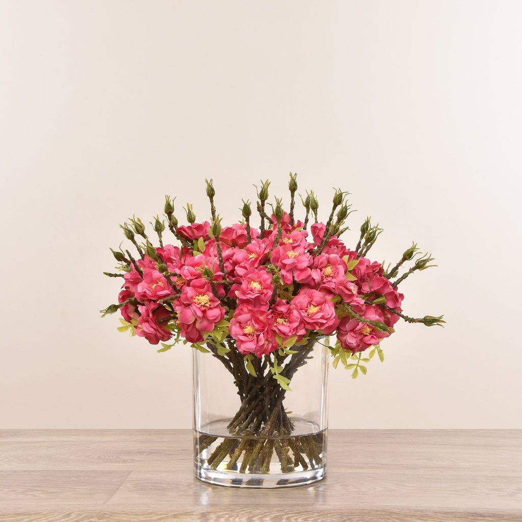 Artificial Wild Rose Arrangement - Bloomr