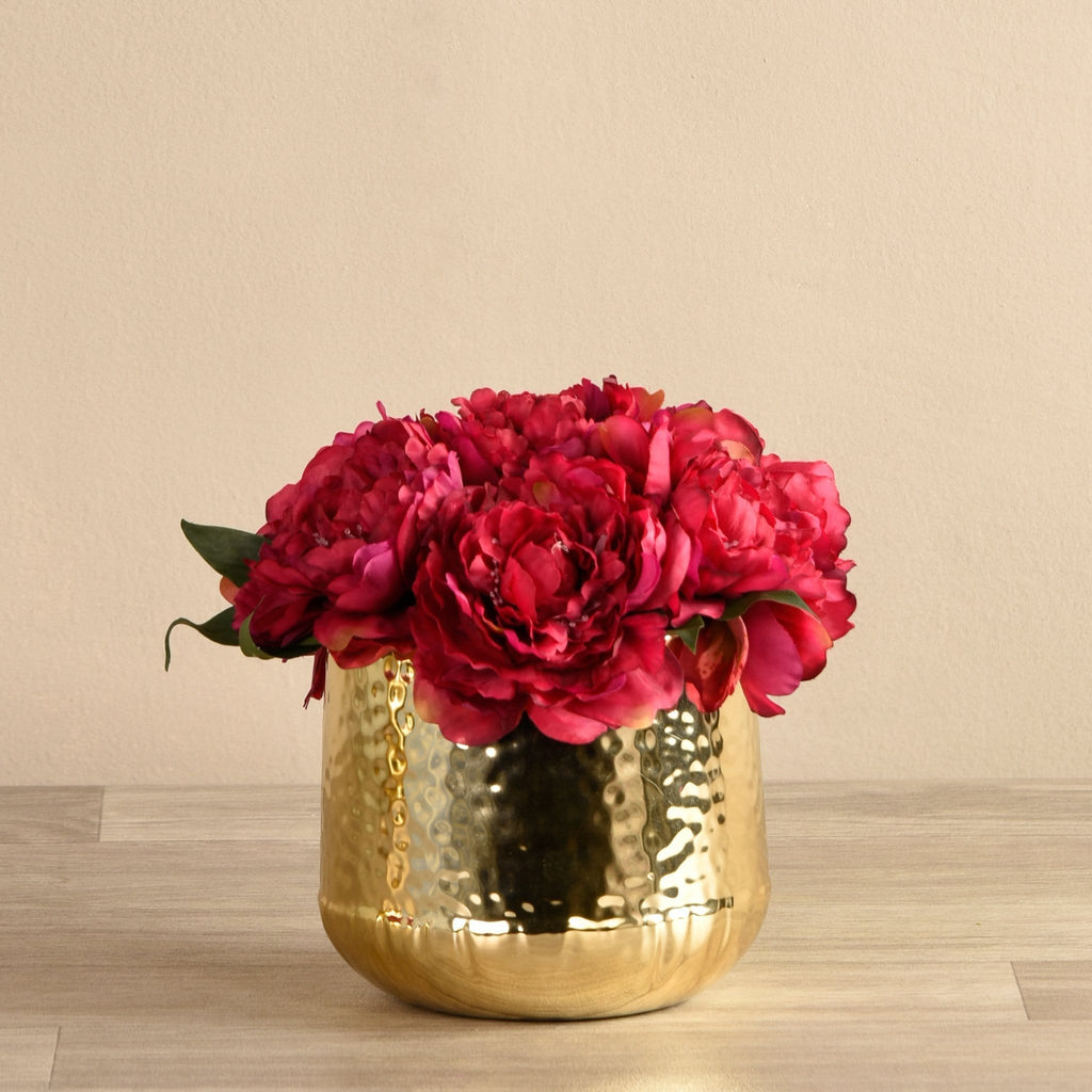 Artificial Peony Arrangement - Bloomr