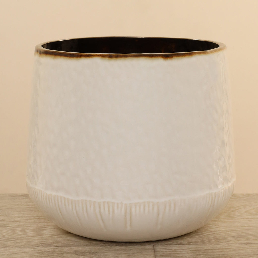 Round Ceramic Pot - Bloomr