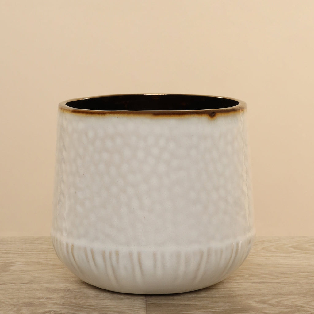 Round Ceramic Pot - Bloomr