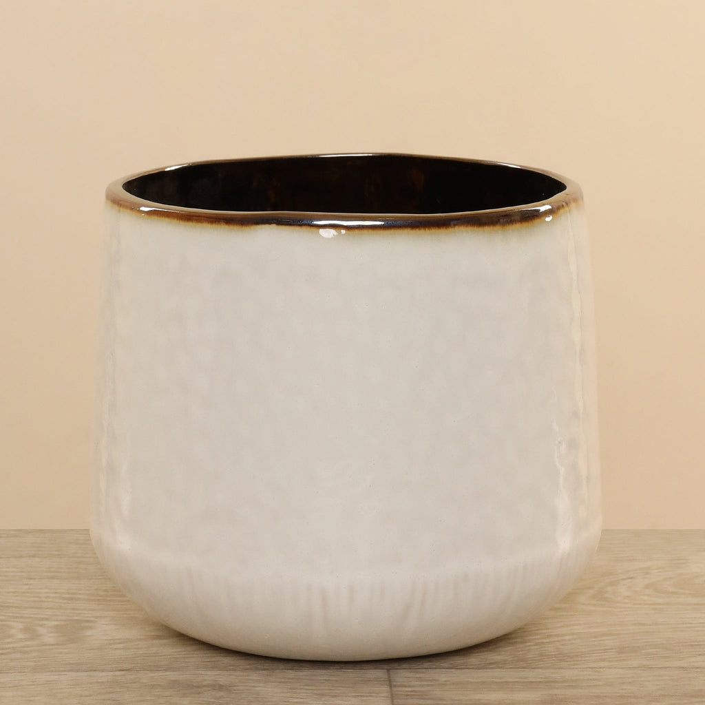 Round Ceramic Pot - Bloomr