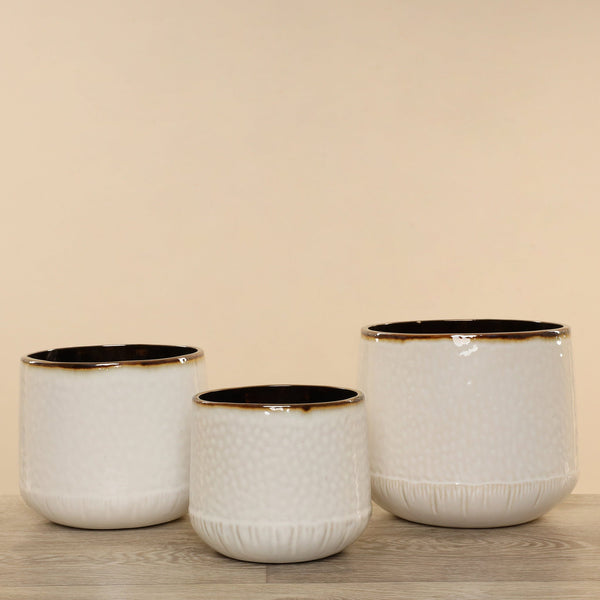 Round Ceramic Pot - Bloomr