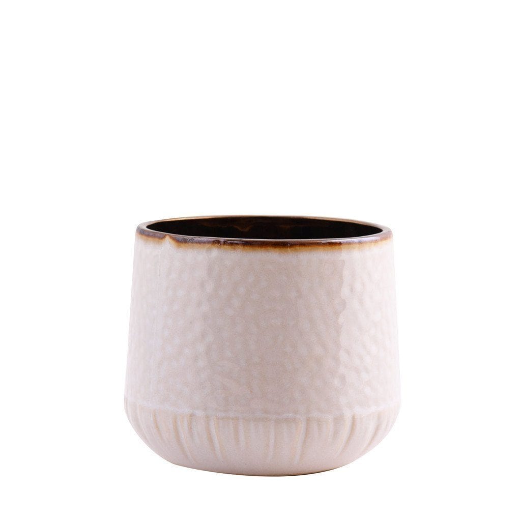 Round Ceramic Pot - Bloomr